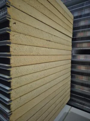 Płyta warstwowa PIR 120mm ścienna płyta obornicka 12cm Arcelor 2 gatunek