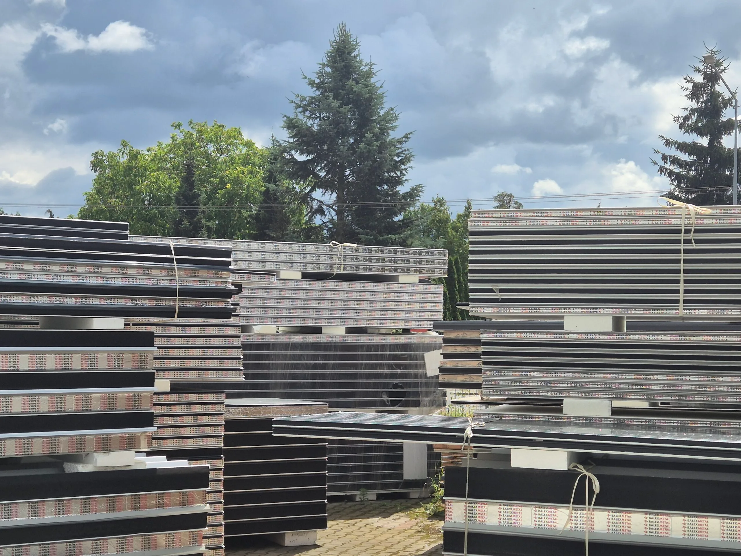 Płyta Warstwowa PIR dachowa 100mm Balex Metal płyta obornicka 10cm 2 gatunek - obrazek 5