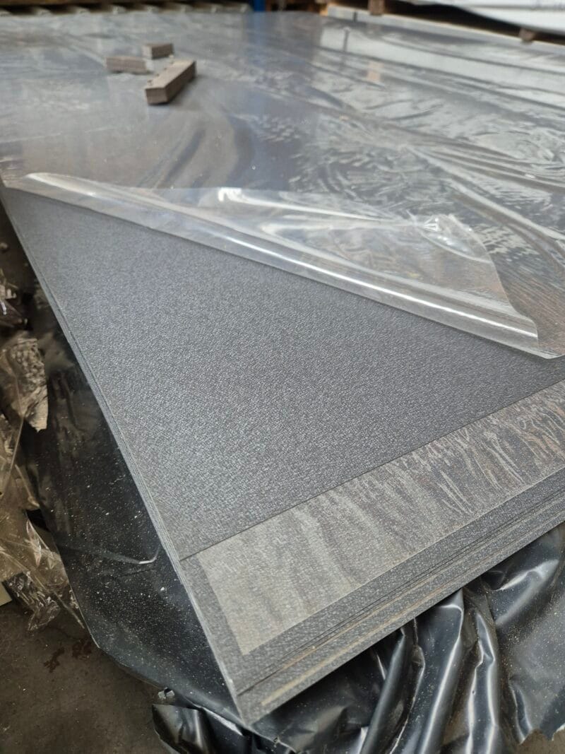 Blacha płaska grafit 7016 MAT OD RĘKI NA MAGAZYNIE arkusze 1240x2000mm obróbkowa - obrazek 2