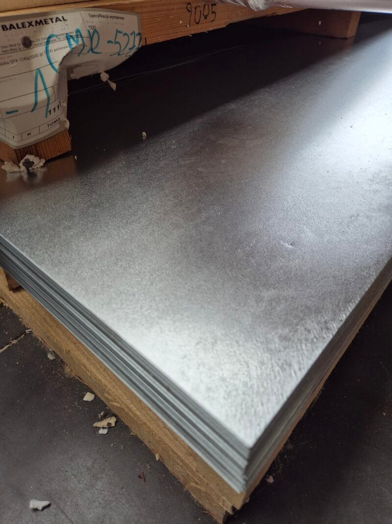 Blacha płaska OCYNK OD RĘKI NA MAGAZYNIE arkusze 1240x2000mm obróbkowa - obrazek 2