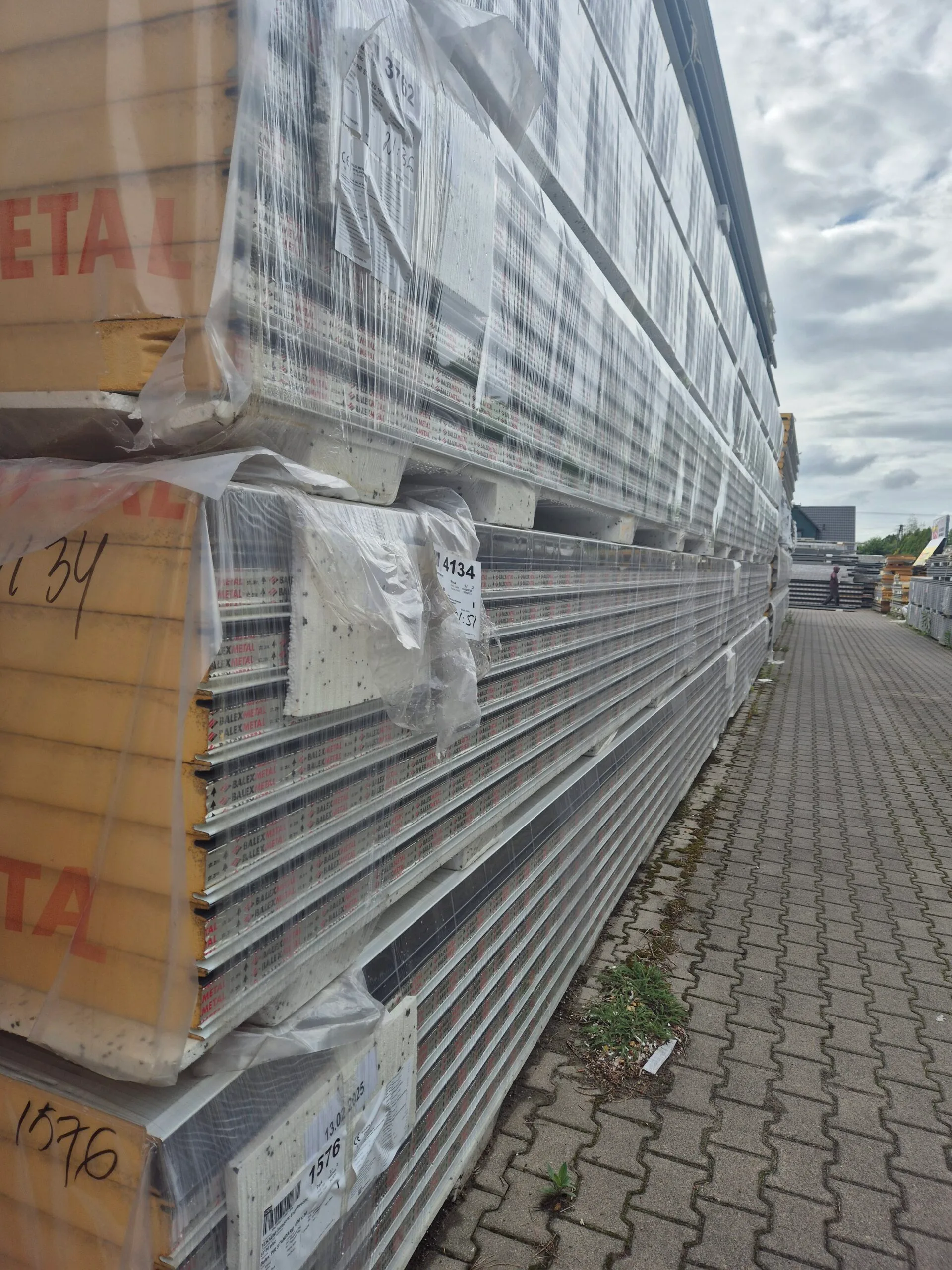 Płyta warstwowa PIR 120mm ścienna płyta obornicka 12cm Arcelor 2 gatunek - obrazek 4