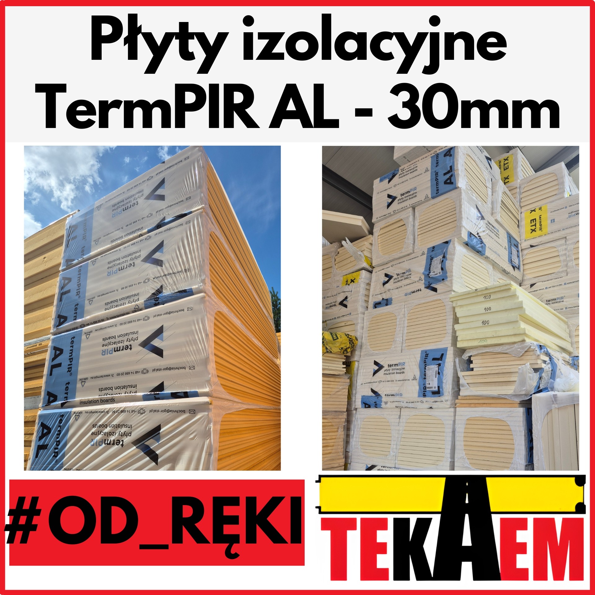TermPIR AL 30mm 1 gat OD RĘKI na magazynie