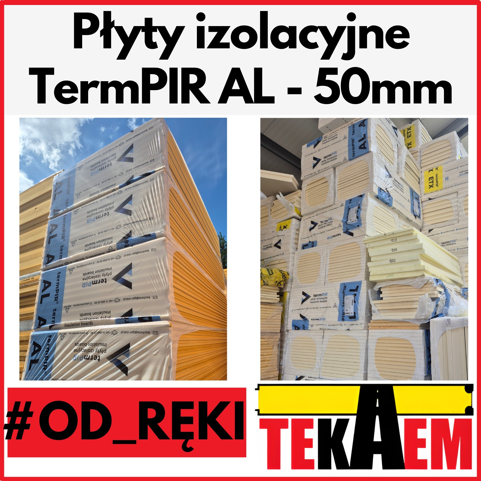 TermPIR AL 50mm 1 gat OD RĘKI na magazynie