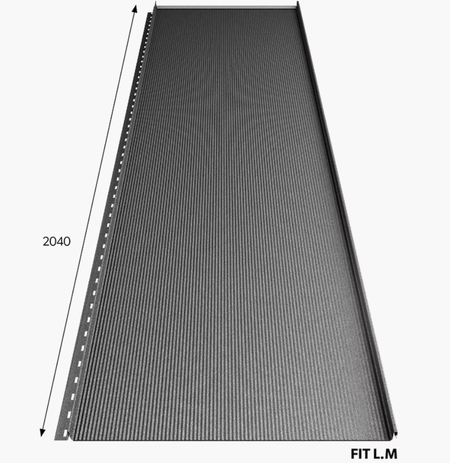 Modułowy Panel na rąbek OD RĘKI dachowy FIT dł. 2040mm