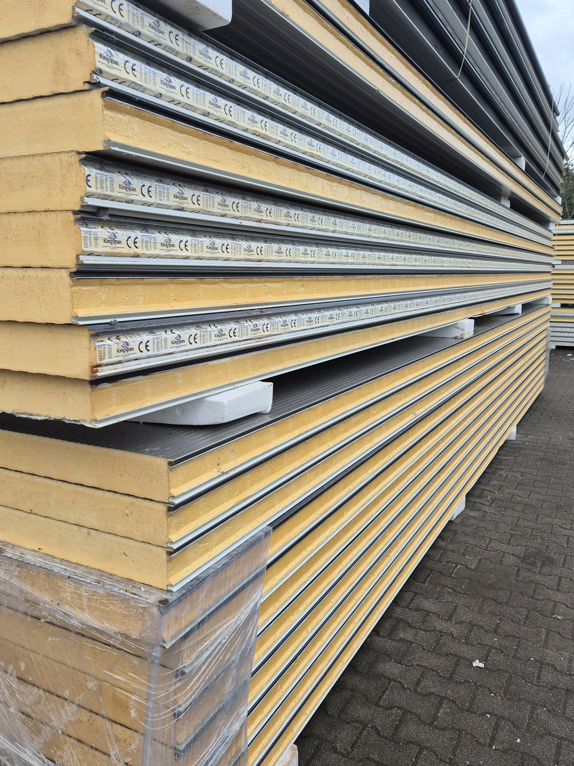 Płyta warstwowa kingspan 100mm PIR ścienna płyta obornicka 10cm 2 gatunek