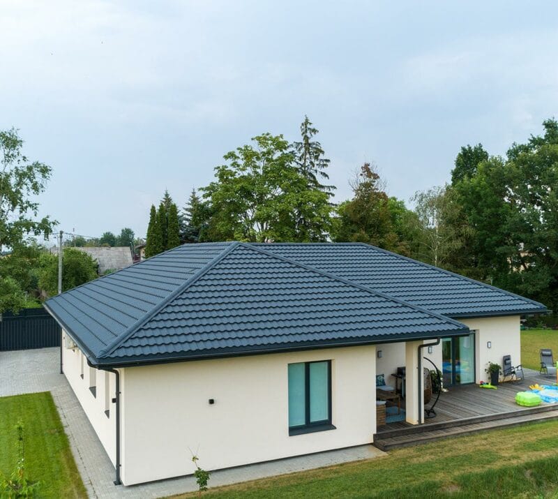Moderno Blachodachówka modułowa OD RĘKI na magazynie Brąz Mat 1gat - obrazek 4