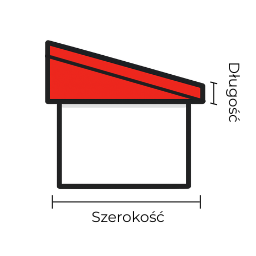 Jednospadowy dach