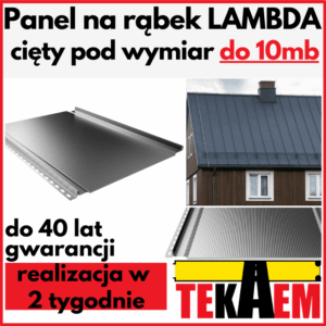 Panel na rąbek LAMBDA 2.0 cięty na wymiar do 10mb długości