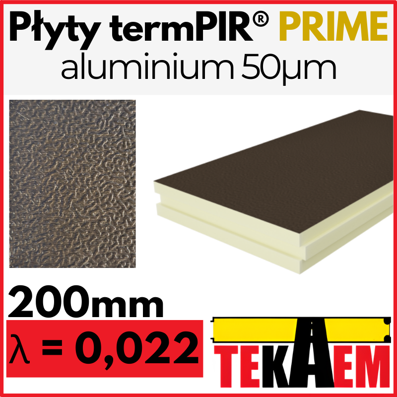 płyty izolacyjne termpir prime 200mm