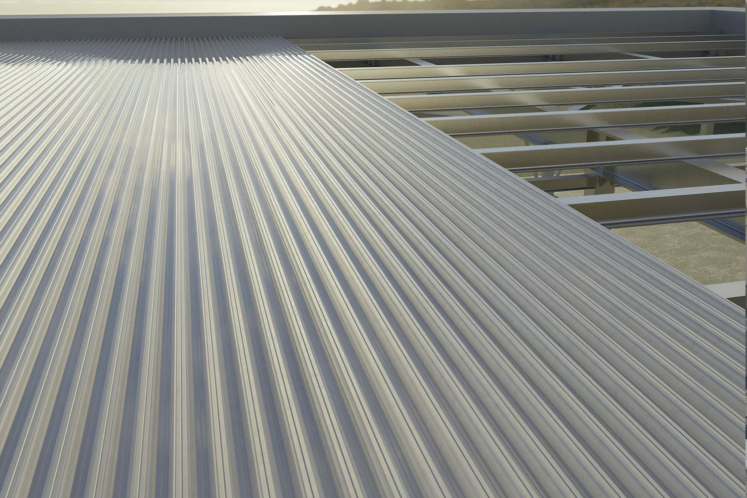 Blacha trapezowa T 135-950 BP2 blacha konstrukcyjna ocynkowana przemysłowa cięta pod wymiar - obrazek 3