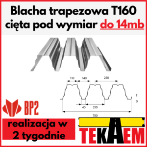 blacha trapezowa t 160 obraz