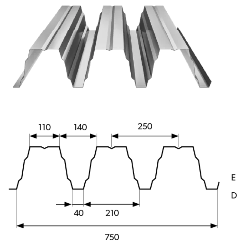 blacha trapezowa t 160 obraz