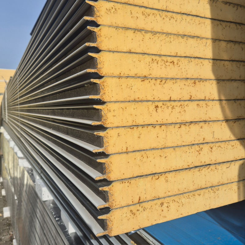 Płyta Warstwowa PIR ścienna 40mm Arcelor 4cm płyta obornicka na elewacje - obrazek 4