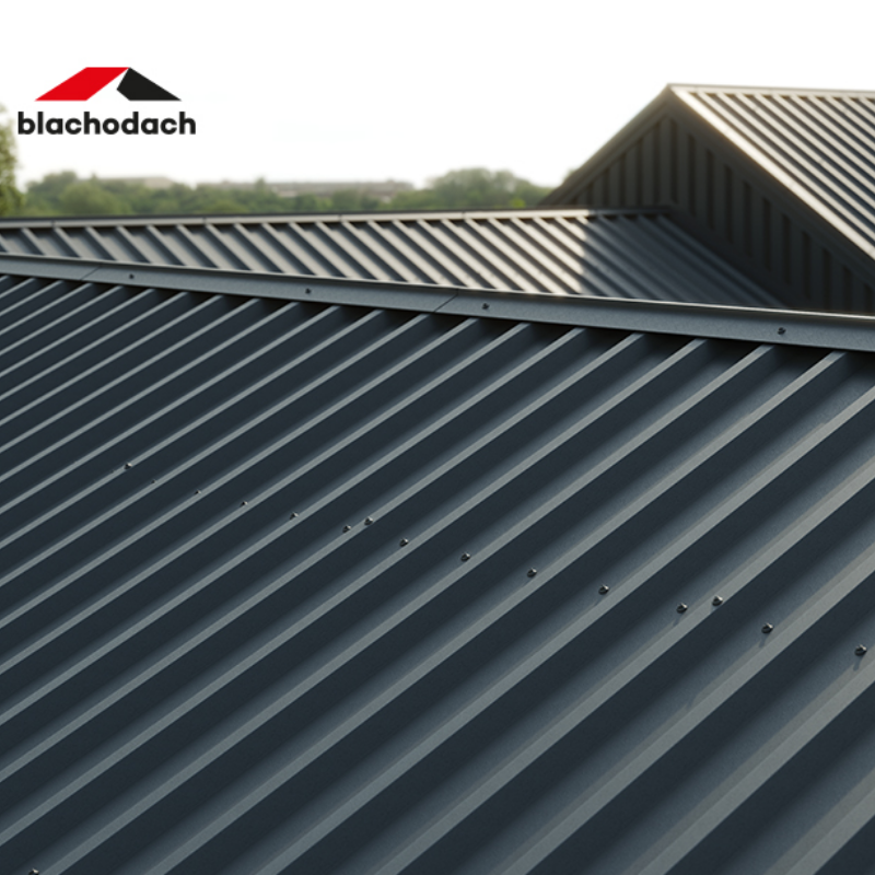 budynek pokazowy blacha trapezowa t 35