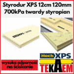 Styrodur XPS 12 cm 700 kPa twardy polistyren ekstrudowany HOCH 120 mm