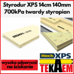 Styrodur XPS 14 cm 700 kPa twardy polistyren ekstrudowany HOCH 140 mm
