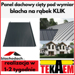 blacha na rąbek klik panel dachowy